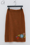 YANYAN KNITS Alpaca Knitted Sweater/Pencil Skirt YYK-YYW24-1961-HUANG Skirt YYK-YYW24-1941